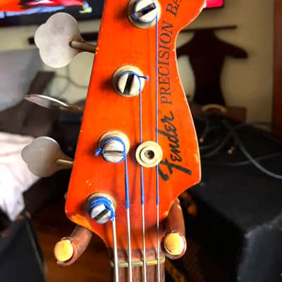 Fender Precision Bass with Rosewood Fretboard 1976 - Blonde image 3