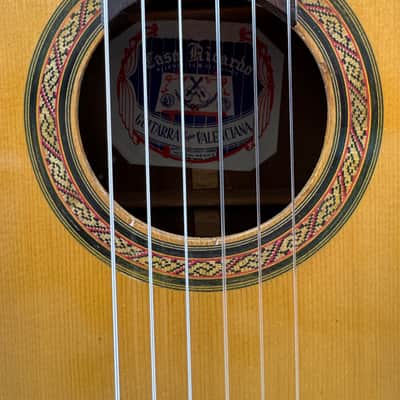 Casa Ricardo Guitarra tipo Valencia 1975 - Vintage- Good Condition image 20