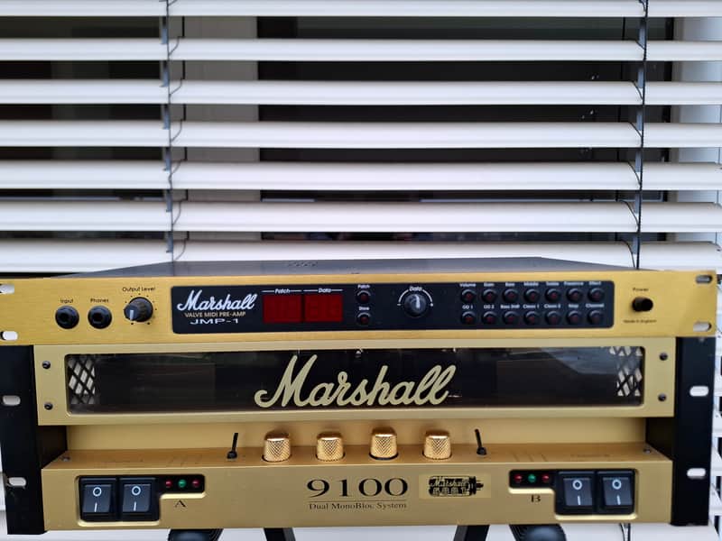 Marshall 9100 dual mono, JMP-1 preamp image 1
