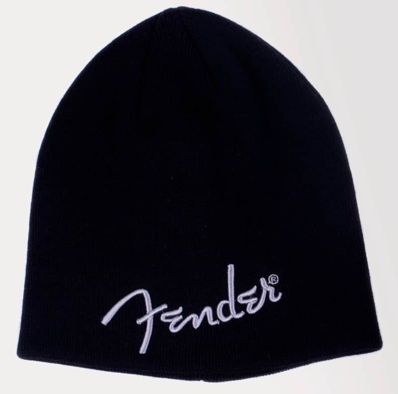 Fender Logo Beanie, Black, One Size image 1