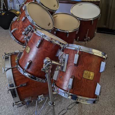 Sonor Horst Link Signature Series Bubinga Mid 1980's - Bubinga Wood with Heavy Beech Inner. image 4