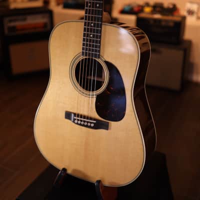 Martin D-28 Standard Series Acoustic Guitar - Natural Gloss with Aging Toner 0222 image 5