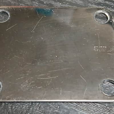 ESP 80's Guitar Neck Plate Black Very Rare Stamp One Off Early image 4