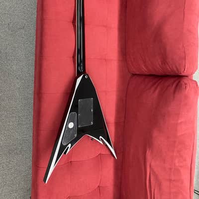 Jackson X Series Signature Phil Demmel Demmelition King V PDX-2 - 2015 - Black with Silver Bevels w/ Bare Knuckle Pickups and Bag image 14