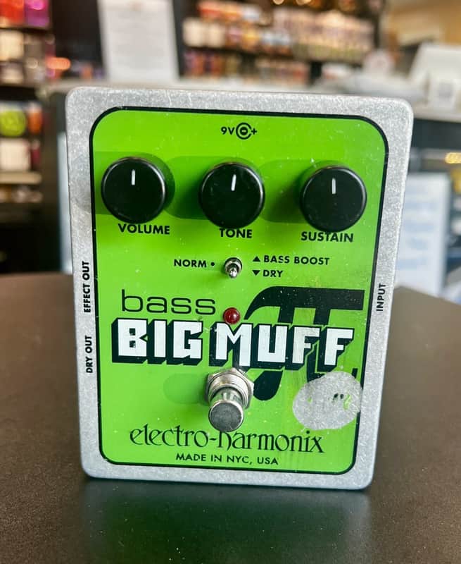 -USED- Electro-Harmonix Bass Big Muff Pi Bass Fuzz Pedal image 1