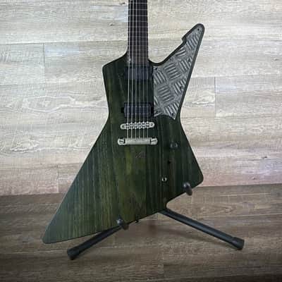 Custom Modded Schecter E-1 Apocalypse – High-Gain Hot-Rod (Rusty Grey Finish) - USED image 3