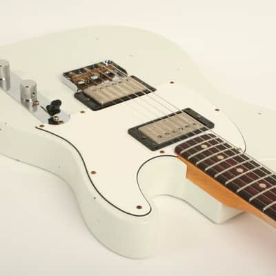 Fender Custom Shop 1960 Telecaster HH Journeyman Relic Olympic White R147460 image 5