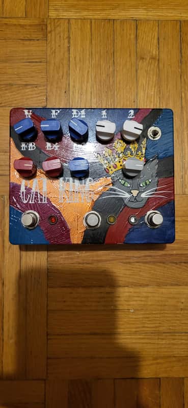 Fuzzrocious Cat King Dual Distortion 2010s - Graphic image 1