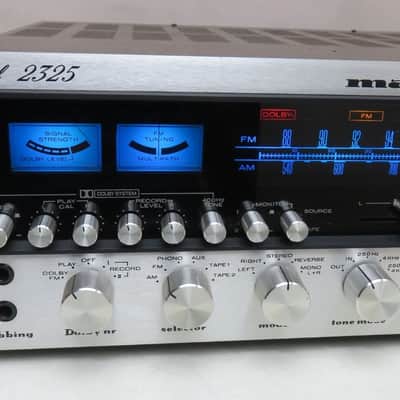 MARANTZ 2325 STEREO RECEIVER FULLY RECAPPED PRO SERVICED + LED's FRONT FACE A+ image 3