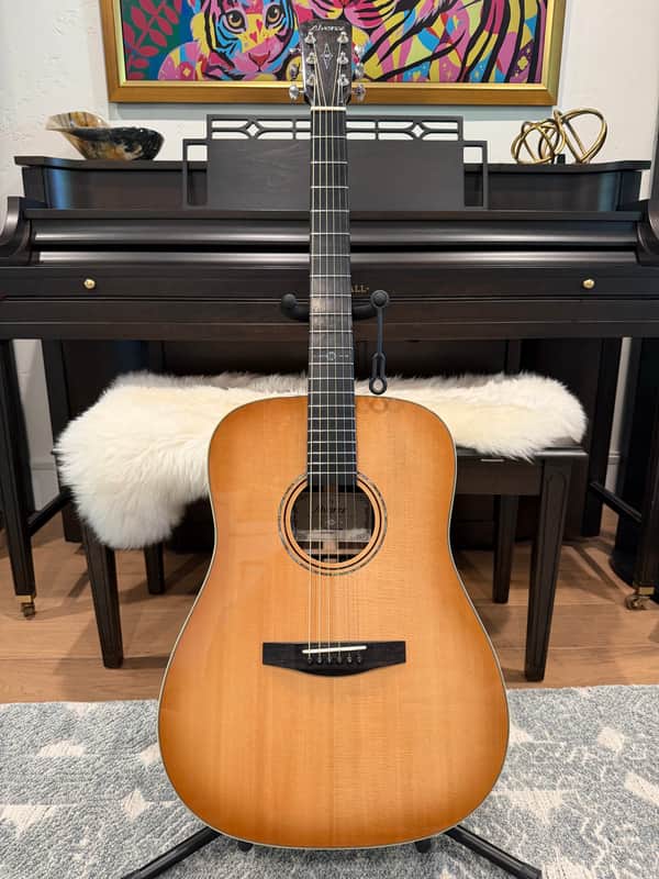 Alvarez Laureate LD70e Daybreak Gloss Dreadnought Acoustic-Electric (w/ Hardshell Case) image 1