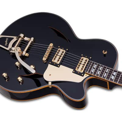 Schecter - 296-SHC - Retro Coupe - 6-String Electric Guitar - Gloss Black image 4