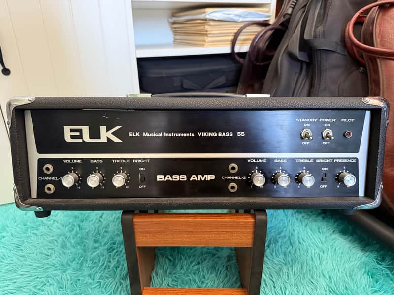 Vintage ELK Viking Bass 55 Head – Made in Japan image 1
