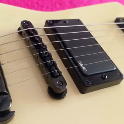 ESP Explorer E.X.P. Custom James Hetfield Metallica 1998 Olympic White image 9