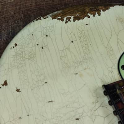 MyDream Partcaster Custom Built - Heavy Relic Aged White Hepcat Serie L image 7