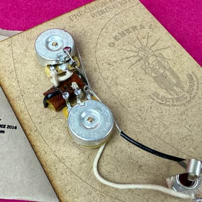 General Vintage Tone 50’s Prewired Harness Electronics for Precision Bass ®️ Phone book capacitor - 50’s Wiring image 4