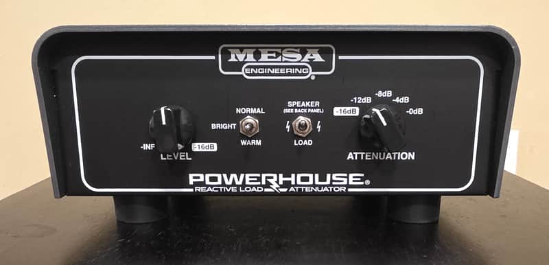 Mesa Boogie PowerHouse Reactive Load Attenuator - 8ohm 2020 - Present - Black image 1