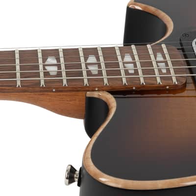 Used Powers Electric A-Type Select Flame Maple PF42 Hard Tail - Solana Sunrise image 9