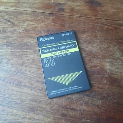 Roland SN-R8-01 rom card for R8