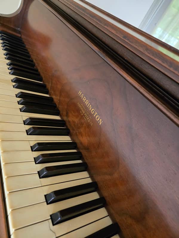 Harrington, Hardman, Peck & Co Baby Grand mid 1930's - Mahogany image 1