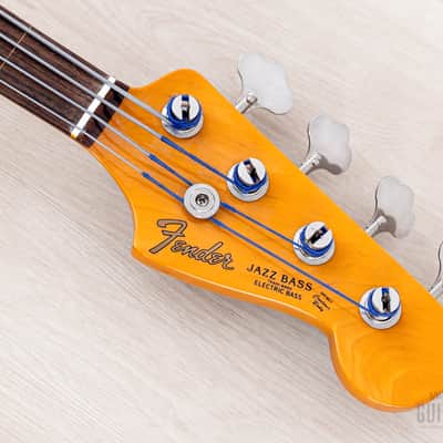 2000 Fender Jazz Bass Fretless '62 Vintage Reissue JB62-77FL w/ USA Pickups, Japan CIJ, Jaco image 4