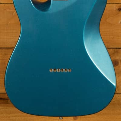 Fender American Ultra Luxe Vintage '60s Telecaster Custom - Rosewood - Lake Placid Blue image 4