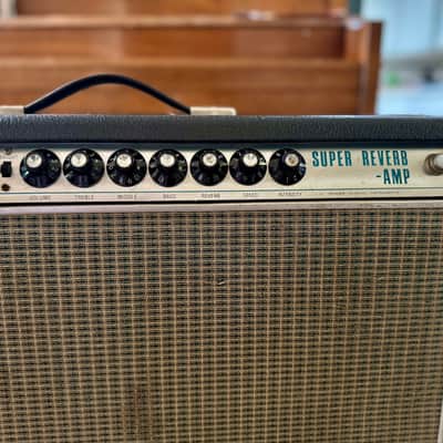 Vintage 1968 ‘Drip Edge’ Super Reverb *FREE SHIPPING or Pickup in Nashville* image 4