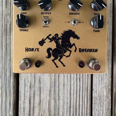 Ceriatone Horse Breaker Dual Overdrive 2020s - Gold image 1