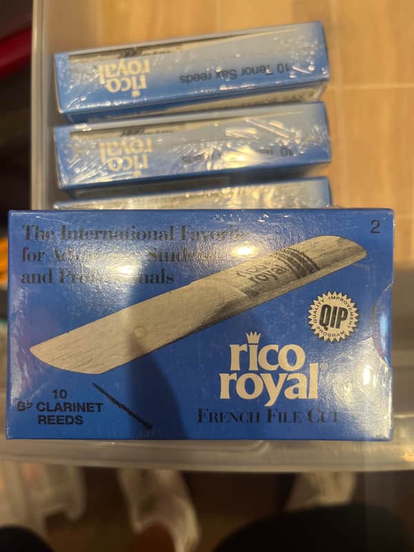 Rico Rico Royal 10 Bb clarinet reeds #2 2025 - Wood image 1