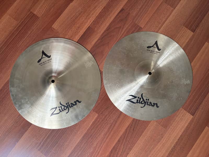 Zildjian 15" A Series New Beat Hi-Hat Cymbals (Pair) - Traditional image 1