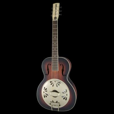 Gretsch G9240 Alligator Mahogany Round Neck Resonator - 2-Color Sunburst image 3