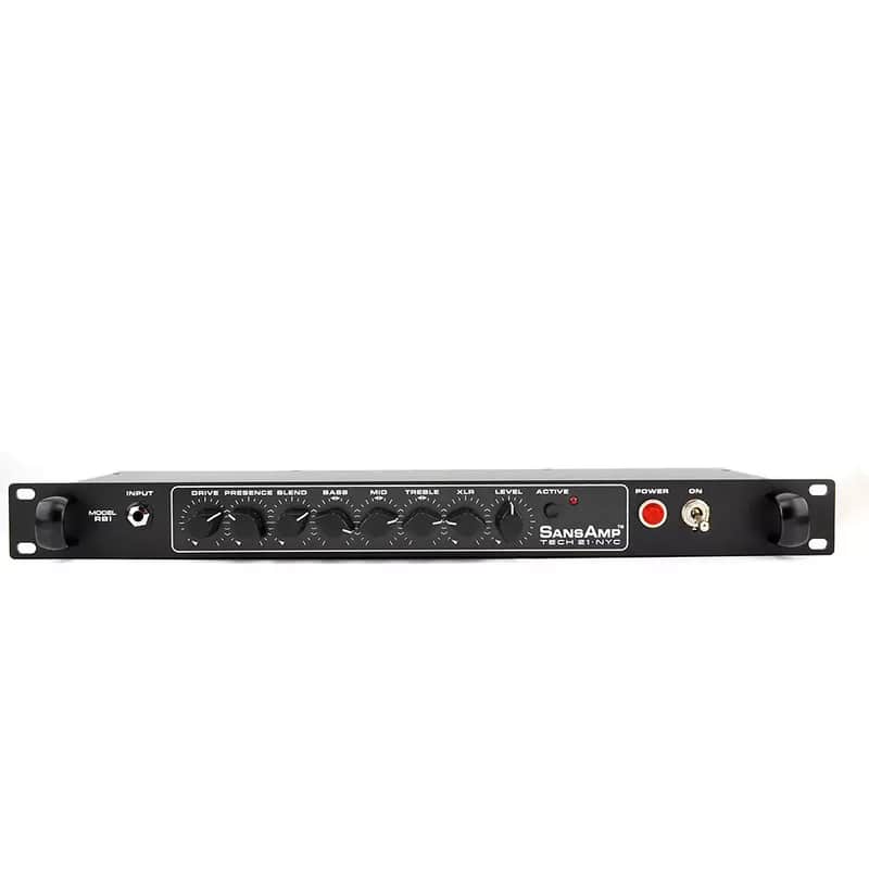 Tech 21 SansAmp RBI Rackmount Bass Preamp | Reverb