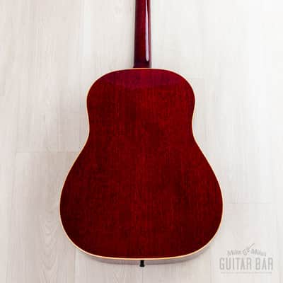 1964 Gibson J-45 ADJ Vintage Dreadnought Acoustic Guitar Cherry Sunburst, Collector-Grade w/ Case image 3