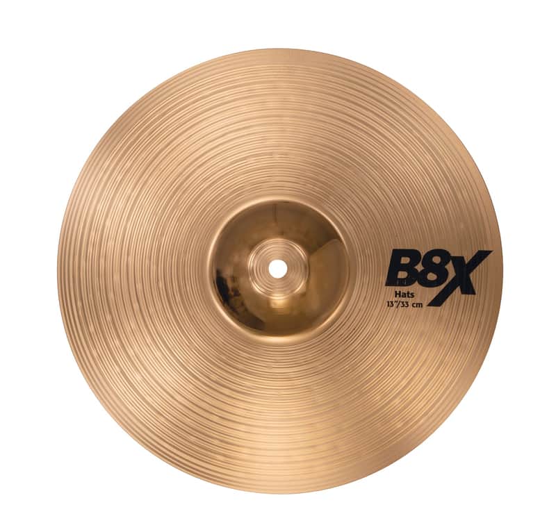 Sabian 13" B8X Hi-Hat Cymbal (Top) image 1