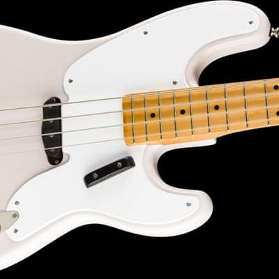 Fender Squier Classic Vibe '50s Precision Bass White Blonde Electric Bass Guitar image 4