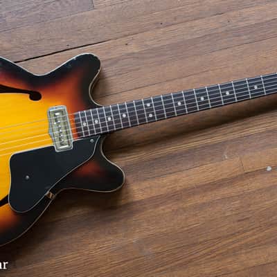 Fender pre-Coronado I (Aztec, Fantasy) 1965 Sunburst Neck image 4