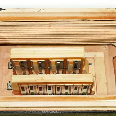 Hohner Club llB Diatonic Squeezebox, German Button Accordion, Harmonika Original Straps 2334, Wonderful sound! image 10