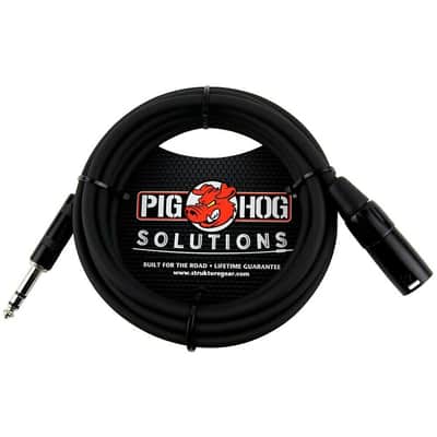 NEW - Pig Hog PX-TMXM50 Solutions 50Ft TRS(M)-XLR(M) Balanced Cable Lifetime Warranty image 2