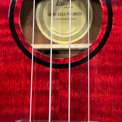 LAILA UDW 2313 FO HG RED - hi gloss concert ukulele Bild 3