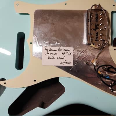 MyDream Partcaster Custom Built - Sonic Blue Single Control Hepcat PAF 59' image 13