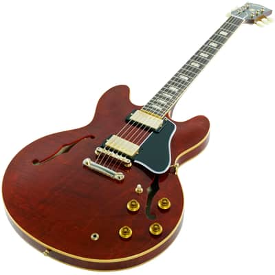 Gibson 1964 ES-335 Reissue Murphy Lab Light Aged, M2M - Antique Viking Red - Gold Hardware image 1