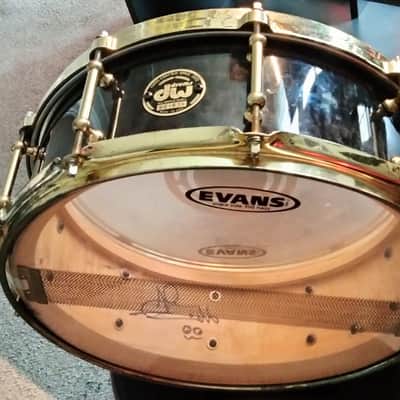 DW Craviotto Snare Drum single ply solid maple 14" x 5.5" image 9