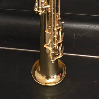 Yamaha YSS-475 Professional Soprano Saxophone – Japan – Gold Lacquer w/ Original Case image 3