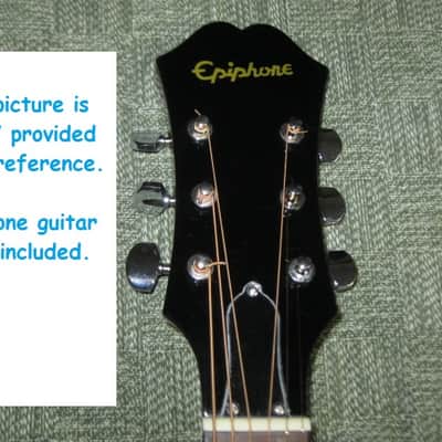 open package (near A+) unknown brand Epiphone 3 Hole Truss Rod Cover, blank (NO info), 2 ply (black front side / white bevelled edge, & white back side), bell shape + silver screws (TOP SIDE of cover has clear plastic over it), from 2020s image 7