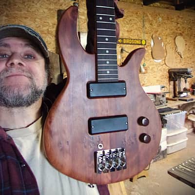 Scott Signature (Birdsong Scott) Amigo shortbass 2026 - Redwood on Spanish cedar image 12