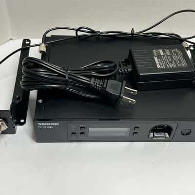 Shure GLXD4R Z2 GLXD14R Wireless Rackmountable Rack Ear Mount Receiver with PS43US Power Supply for GLXD GLXD1 GLX-D GLXD4=-Z2 Vocal Mic Guitar Instrument Advanced Digital Wireless Systems Band 2400-2483.5MHz for GLXD24R GLXD14 SM58 B58 Beta 58 B87A image 5