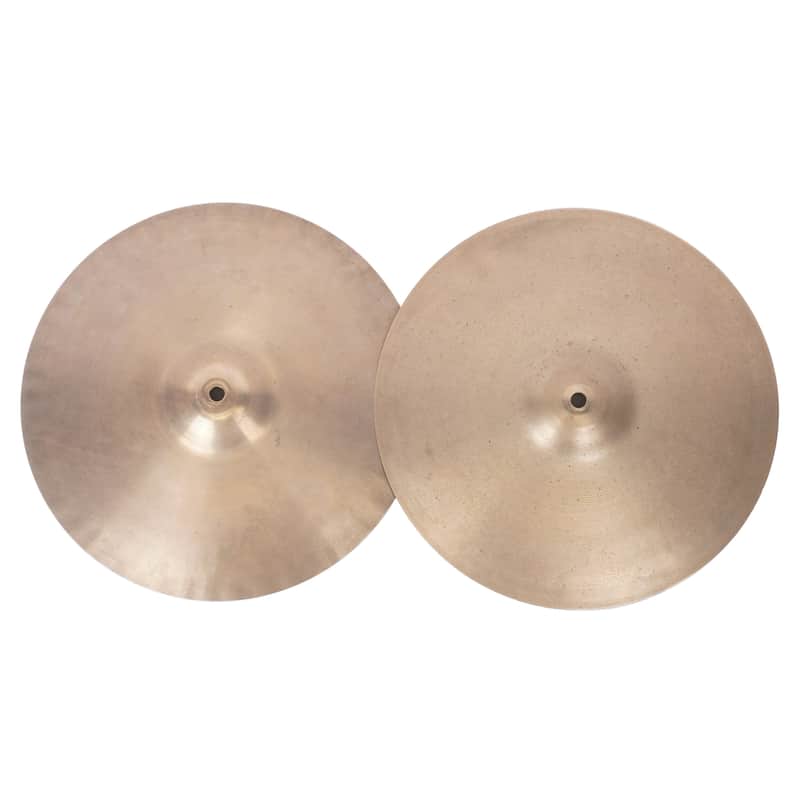 VINTAGE PAISTE 602 13" SOUND EDGE HIHATS "SUZI QUATTRO" image 1