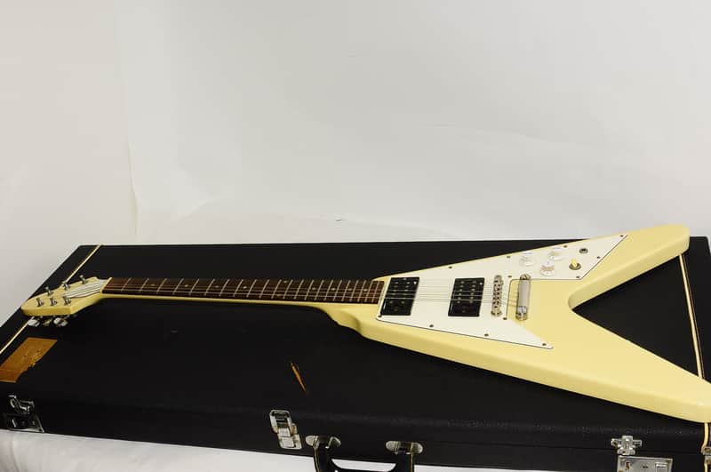 Burny Flying V Electric Guitar Ref.No 816 | Reverb