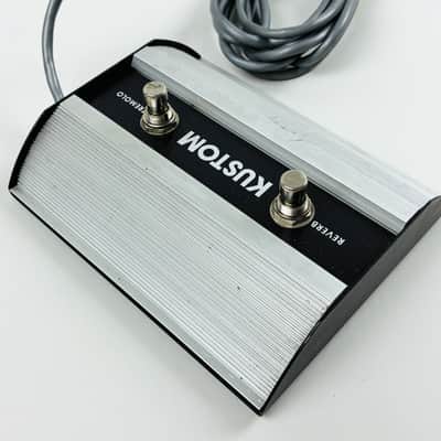 Kustom 2-Button Reverb/Tremolo Footswitch – 1970s image 3