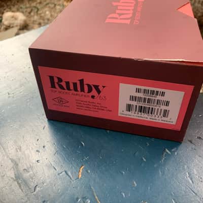 Universal Audio Ruby ’63 Top Boost Amplifier 2022 - Present - Ruby / Silver image 3