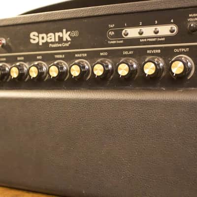 Used Positive Grid Spark 40 40-Watt 2x4" Modeling Guitar Amplifier image 3